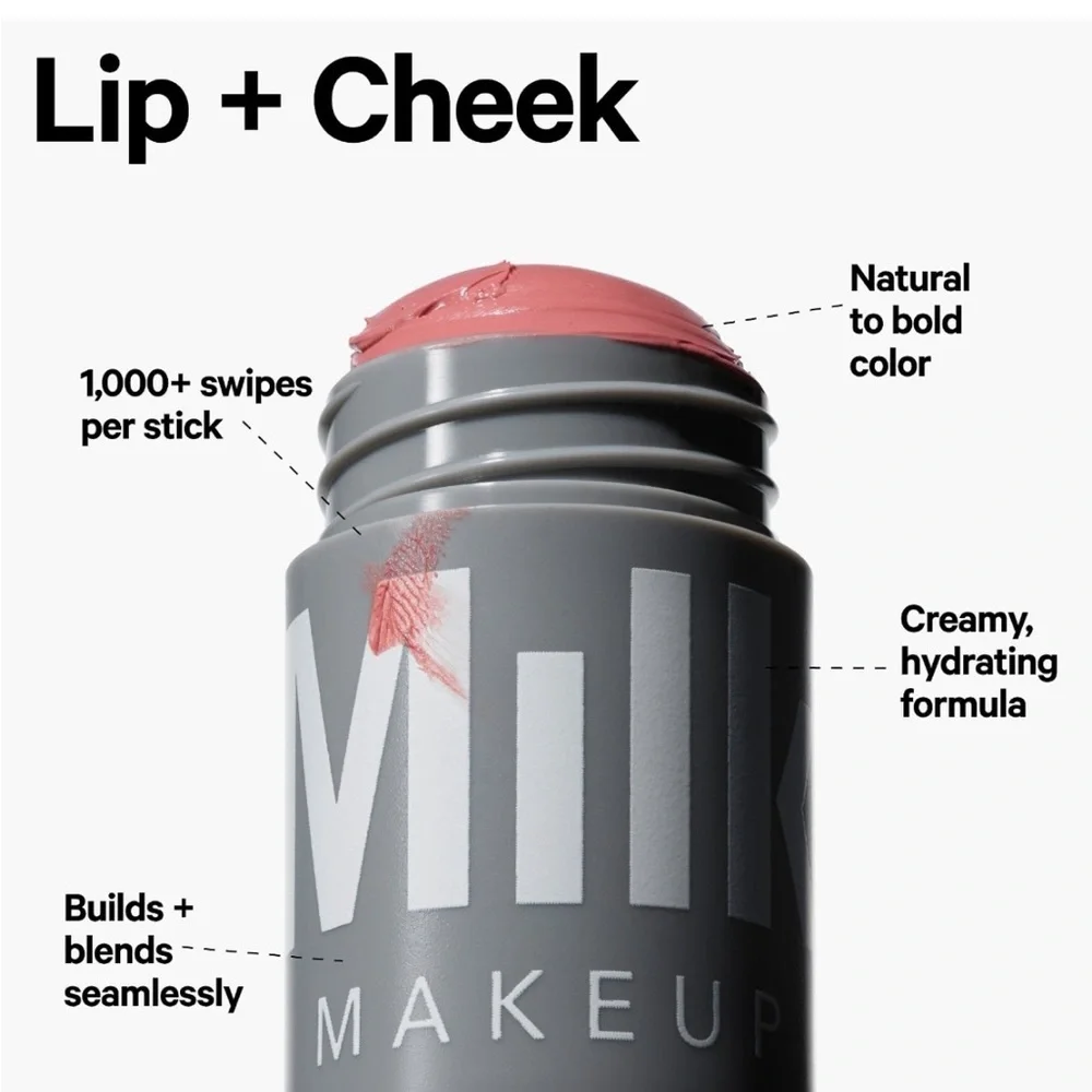 MILK lip & cheek cream blush stick